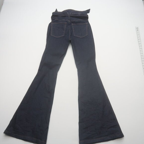 Veronica Beard Sheridan Exaggerated Flare Jean in Indigo Size 28 - Picture 5 of 14